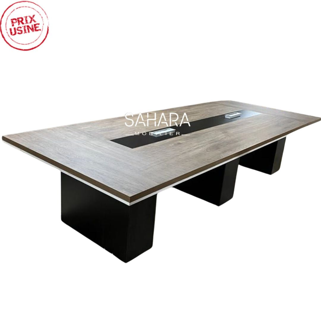 table de réunion rectangulaire